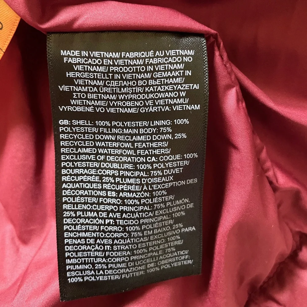 The North Face Women’s Metropolis Parka Coat In Cordovan - Picture 7 of 11